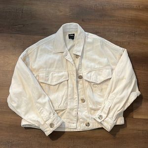Zara cream jacket